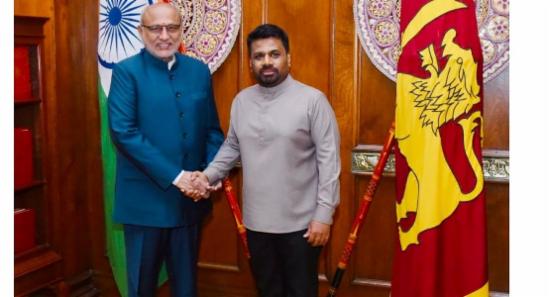 ඉන්දීය උප ජනපති, ජනපති හමුවෙයි..
